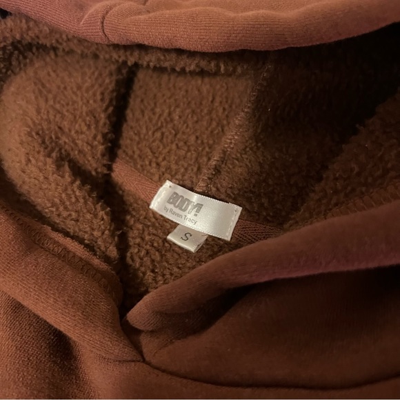 BODY by Raven Tracy Back-shot Sweatsuit Set IN BROWN/PINK - Picture 7 of 10